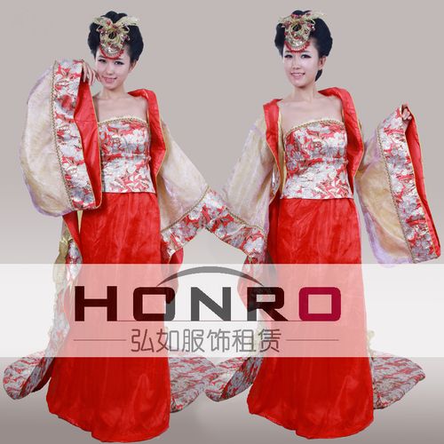 上海弘如服装出租各类礼服舞蹈服饰主持人服装租借